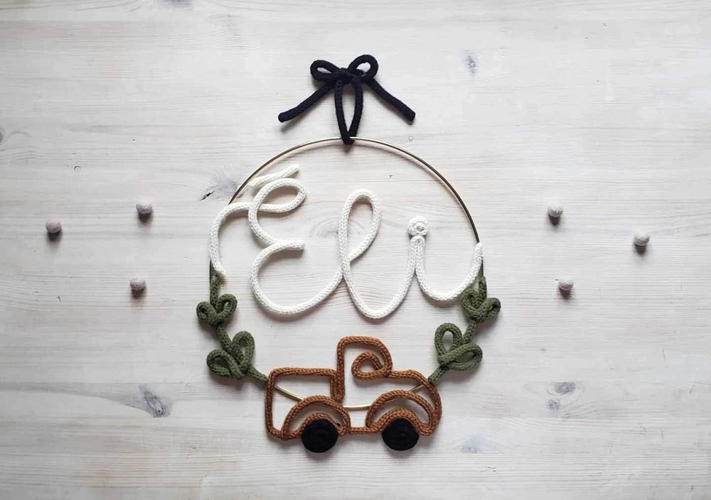 Cerceau décoratif - Modèle ''Camion''