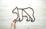 L'ours origami en tricotin