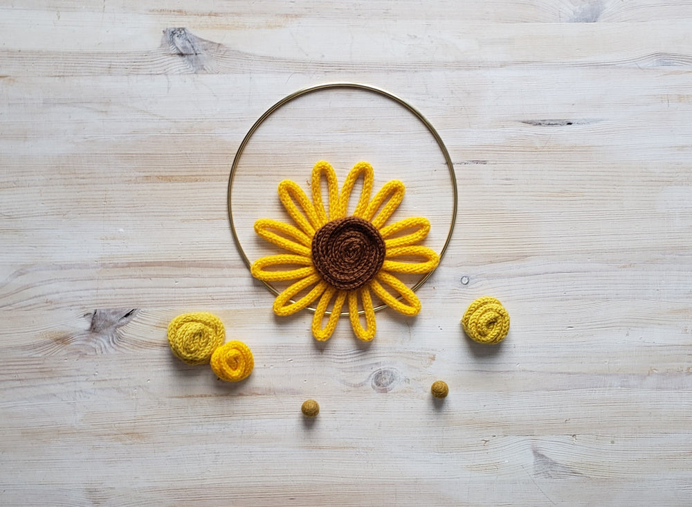 Cerceau décoratif - Lavande ou Tournesol - TricoTiCota