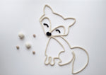 Le renard en tricotin