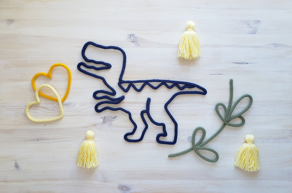 Dinosaure en tricotin - Tyrex