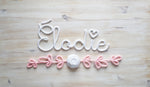 Tige d'eucalyptus et rosette