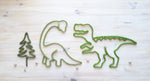 Dinosaure en tricotin - Long cou