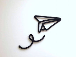 
            
                Charger l&amp;#39;image dans la galerie, Avion origami en tricotin - Avion de papier - TricoTiCota
            
        