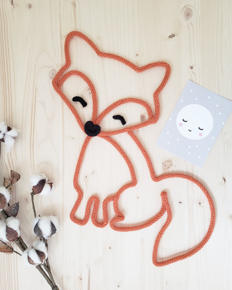 Le renard en tricotin - TricoTiCota