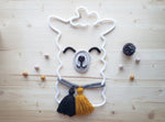 Lama en tricotin - Décoration murale